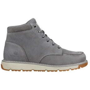 Carhartt 5" Millbrook Moc Toe Wedge Soft Toe Boot Grey Profile View