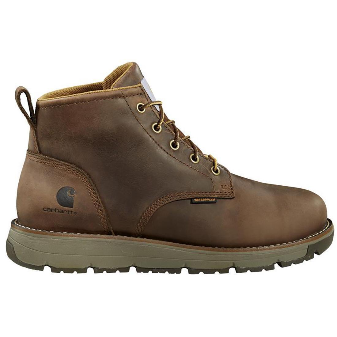 Carhartt Millbrook WP Wedge Steel Toe Boot Brown – Steel Toes