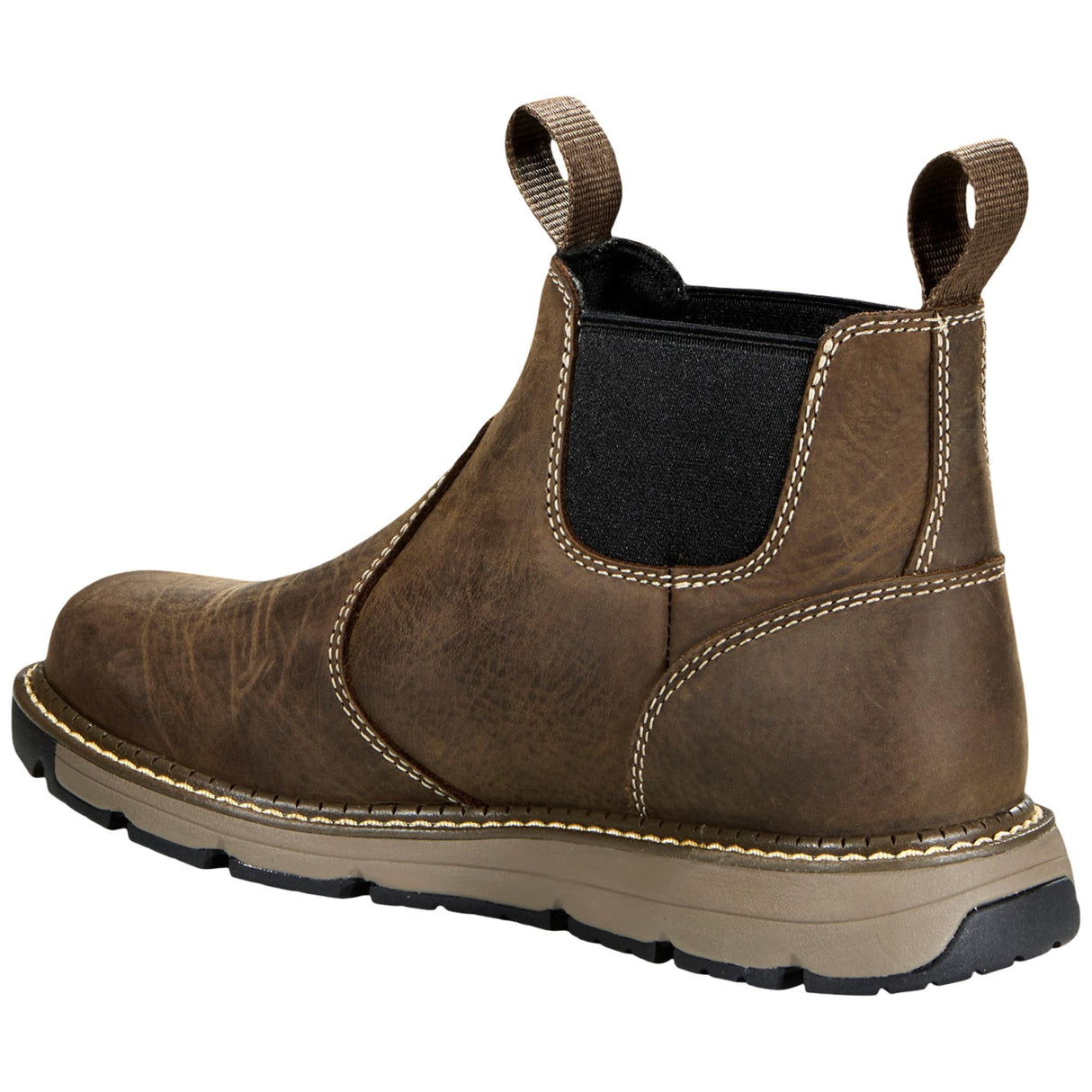 Carhartt Millbrook WR Romeo Wedge Boot - Mossy Brown back side