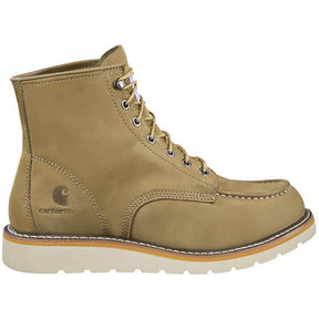 Carhartt 6" Moc Toe Wedge Soft Toe Boot Coyote Profile View