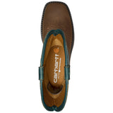 Carhartt Montana 11" WP Square Toe Wellington - Tan/Teal alternate view
