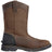 Carhartt 11" Montana Soft-Toe Water Resistant Square Toe Wellington Boot Brown Profile View