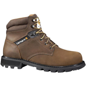 Carhartt 6" Traditional Welt Work Soft Toe Boot Brown Profile View