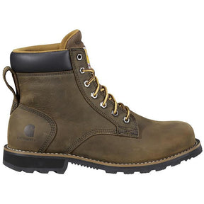 Carhartt 6" Frontier Water Resistant Chelsea Steel-Toe Mossy Brown Profile View