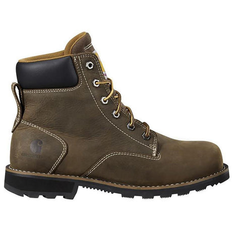 Carhartt 6" Frontier Women's Water Resistant Soft-Toe Boot Mossy Brown Profile View