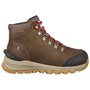 Carhartt 5" Women's Gilmore Waterproof Alloy Toe Work Boot Dark Brown Profile View