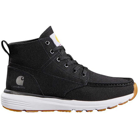 Carhartt 5" Women's Haslett Moc Toe Canvas Soft-Toe Chukka Black Profile View