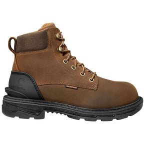 Carhartt 6" Women's Ironwood Waterproof Soft Toe Boot Brown Profile View