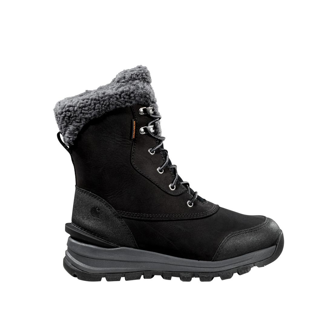 Carhartt Pellston WP Insulated Winter Boot Black Steel Toes