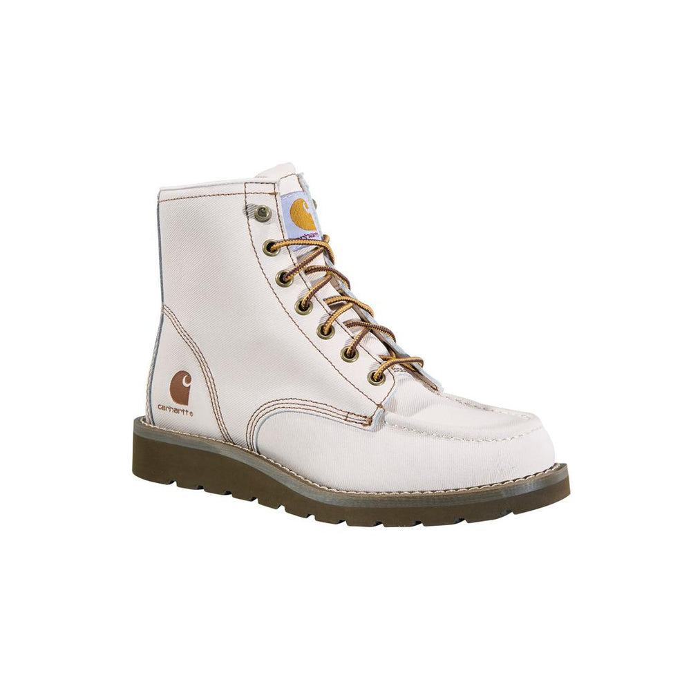 Carhartt Wedge Unlined ST Boot Off White – Steel Toes
