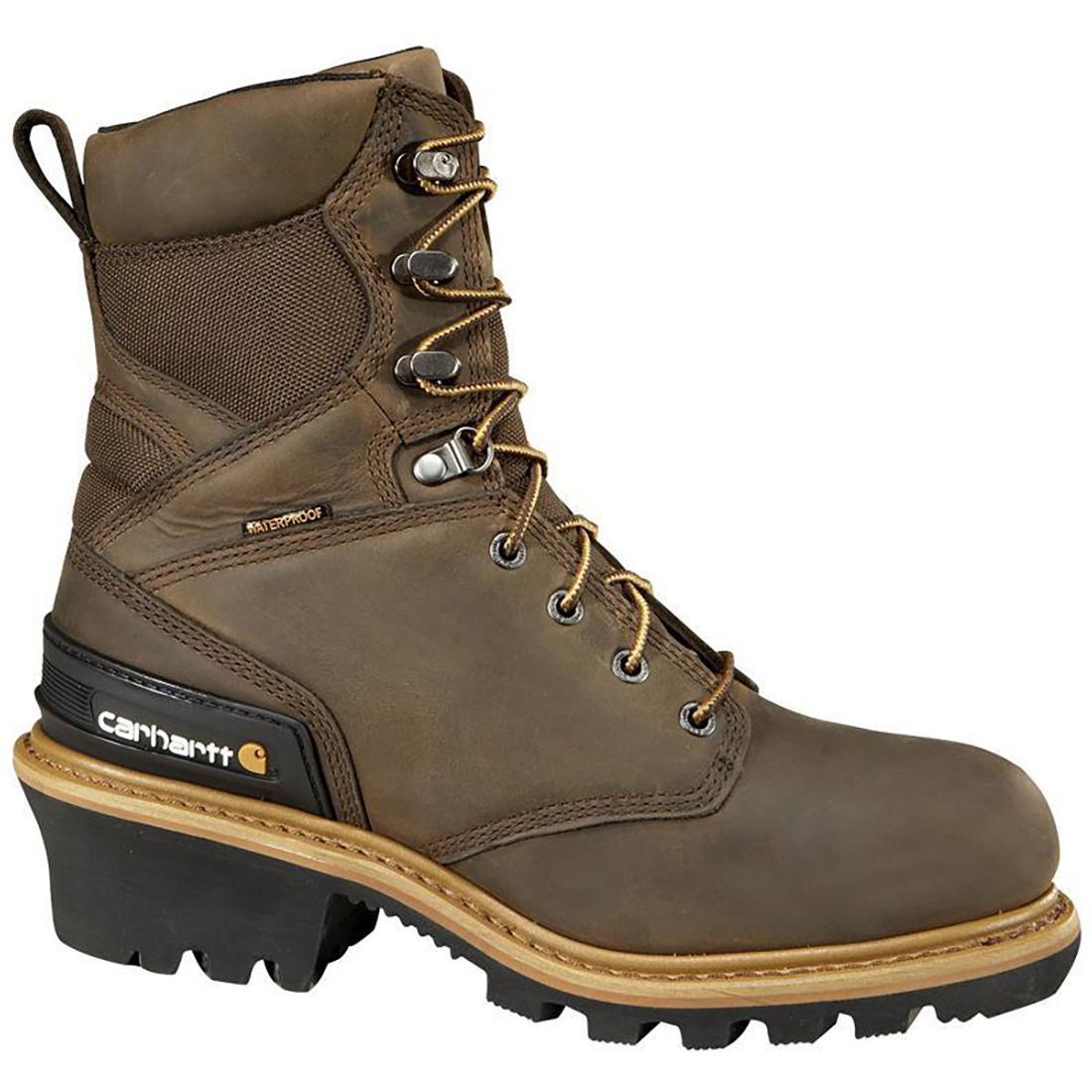 Carhartt WP Ins Logger Comp-Toe Boot Brown – Steel Toes