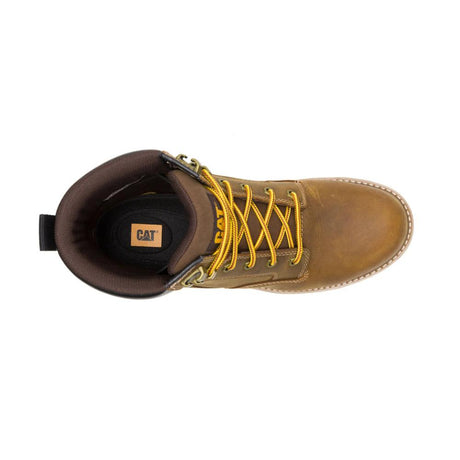 Caterpillar Men's 247 6-Inch Steel Toe Boot Pyramid - Top View
