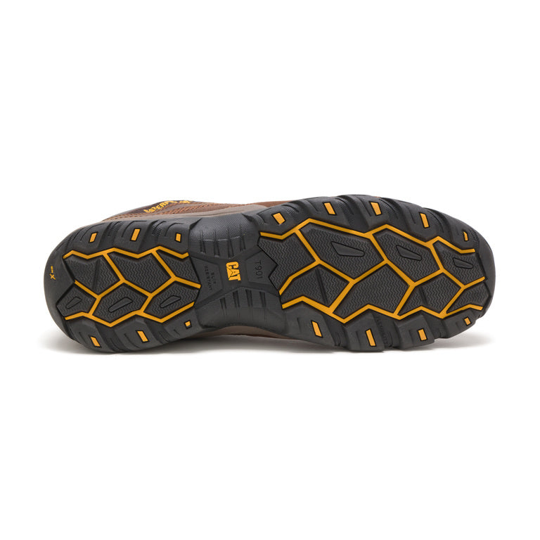 Caterpillar Argon Composite-Toe Work Shoe Dark Brown P89957 Sole Image