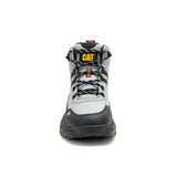 Caterpillar Men's Booster Vent Soft Toe Boot Gray - Front View