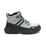 Caterpillar Men's Booster Vent Soft Toe Boot Gray - Lateral View