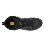 Caterpillar Men's Brickline Steel Toe Boot Black - Top View