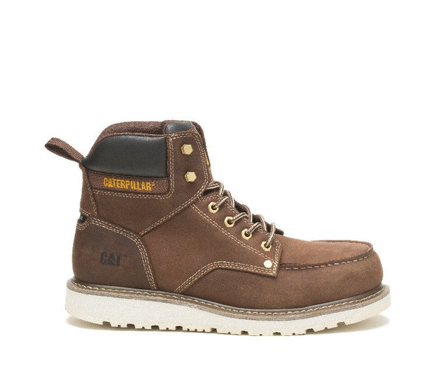 Caterpillar Calibrate Steel-Toe Work Boots Brown P91420 Profile