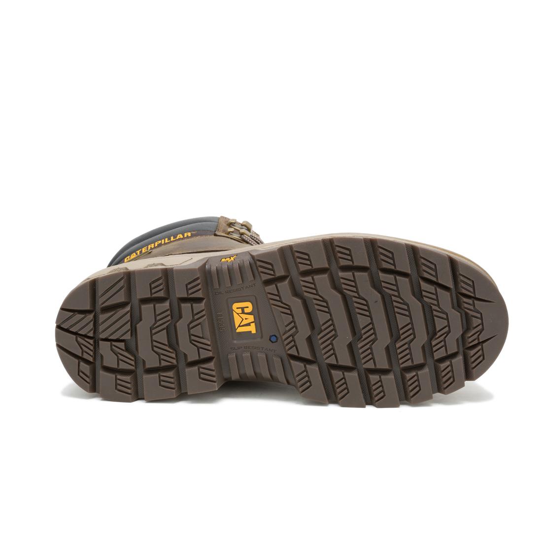 Caterpillar Colorado Equip 6" Waterproof Composite-Toe Boots Pyramid P91723 Sole Image