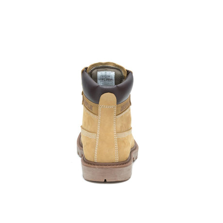 Caterpillar Colorado Moc Toe Soft-Toe Boots Honey Reset P726065 Heel Image