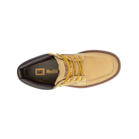 Caterpillar Colorado Moc Toe Soft-Toe Boots Honey Reset P726065 Side Image