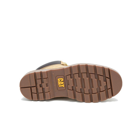 Caterpillar Colorado Moc Toe Soft-Toe Boots Honey Reset P726065 Sole Image