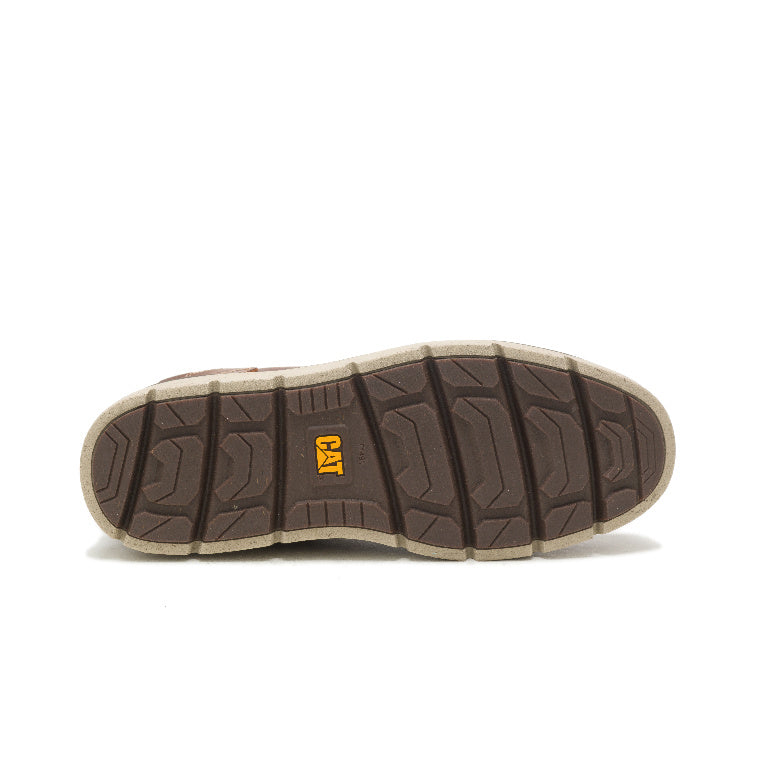 Caterpillar Covert Soft-Toe Boot Leather Mid Boot Brown P725361 Sole Image