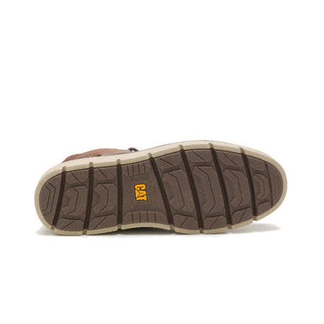 Caterpillar Covert Soft-Toe Waterproof Mid Boot Leather Brown P725465 Sole Image