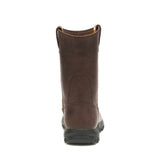 Caterpillar Drawbar Soft-Toe Pull On Work Boot Brown P51034 Heel Image