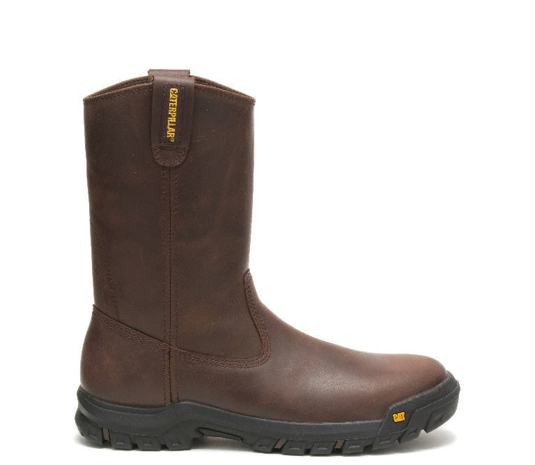 Caterpillar Drawbar Soft-Toe Pull On Work Boot Brown P51034 Profile