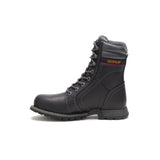 Caterpillar Echo Women’s Steel-Toe Waterproof Work Boot Black P90899 Side Image
