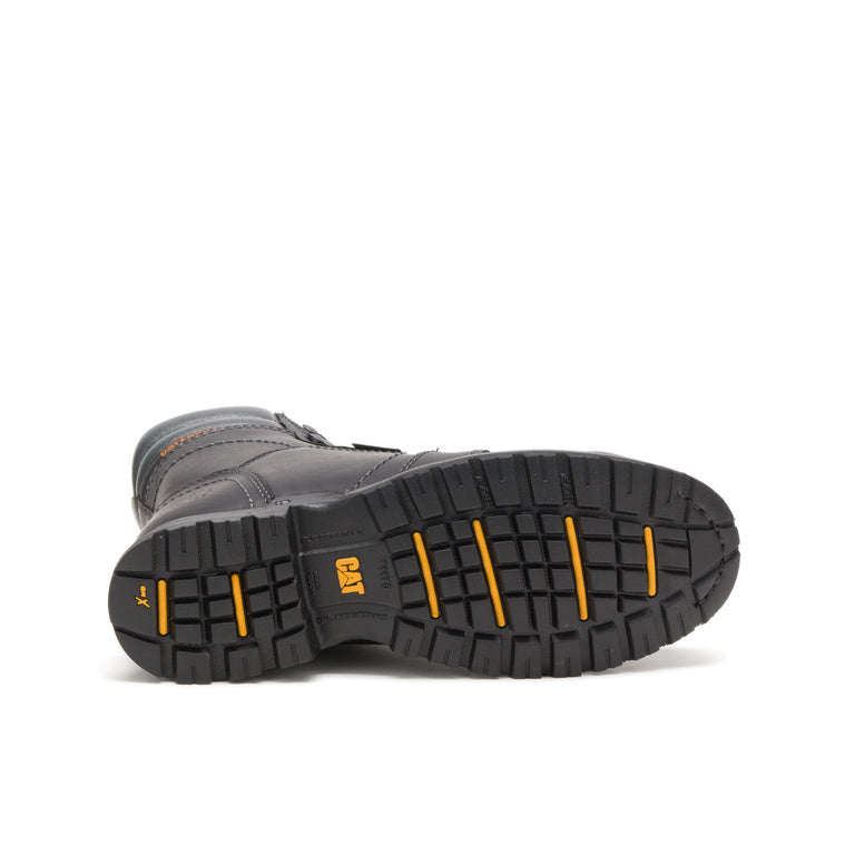 Caterpillar Echo Women’s Steel-Toe Waterproof Work Boot Black P90899 Sole Image