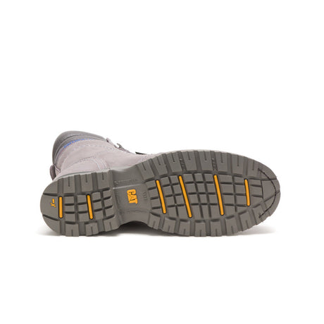Caterpillar Echo Women’s Steel-Toe Waterproof Work Boot Frost Grey P90565 Sole Image