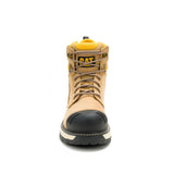 Caterpillar Men's Excavator PowerSpring 6-Inch Composite Toe Boot Honey - Front View