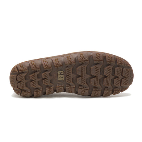 Caterpillar Fused Soft-Toe Slip On Shoe Light Brown P724804 Sole Image