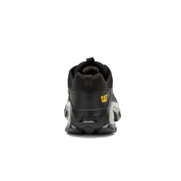 Caterpillar Intruder Lightning Mesh Soft-Toe Shoe Black P111429 Heel Image