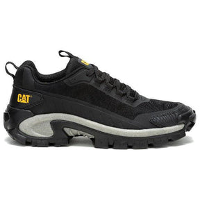 Caterpillar Intruder Lightning Mesh Soft-Toe Shoe Black Profile View