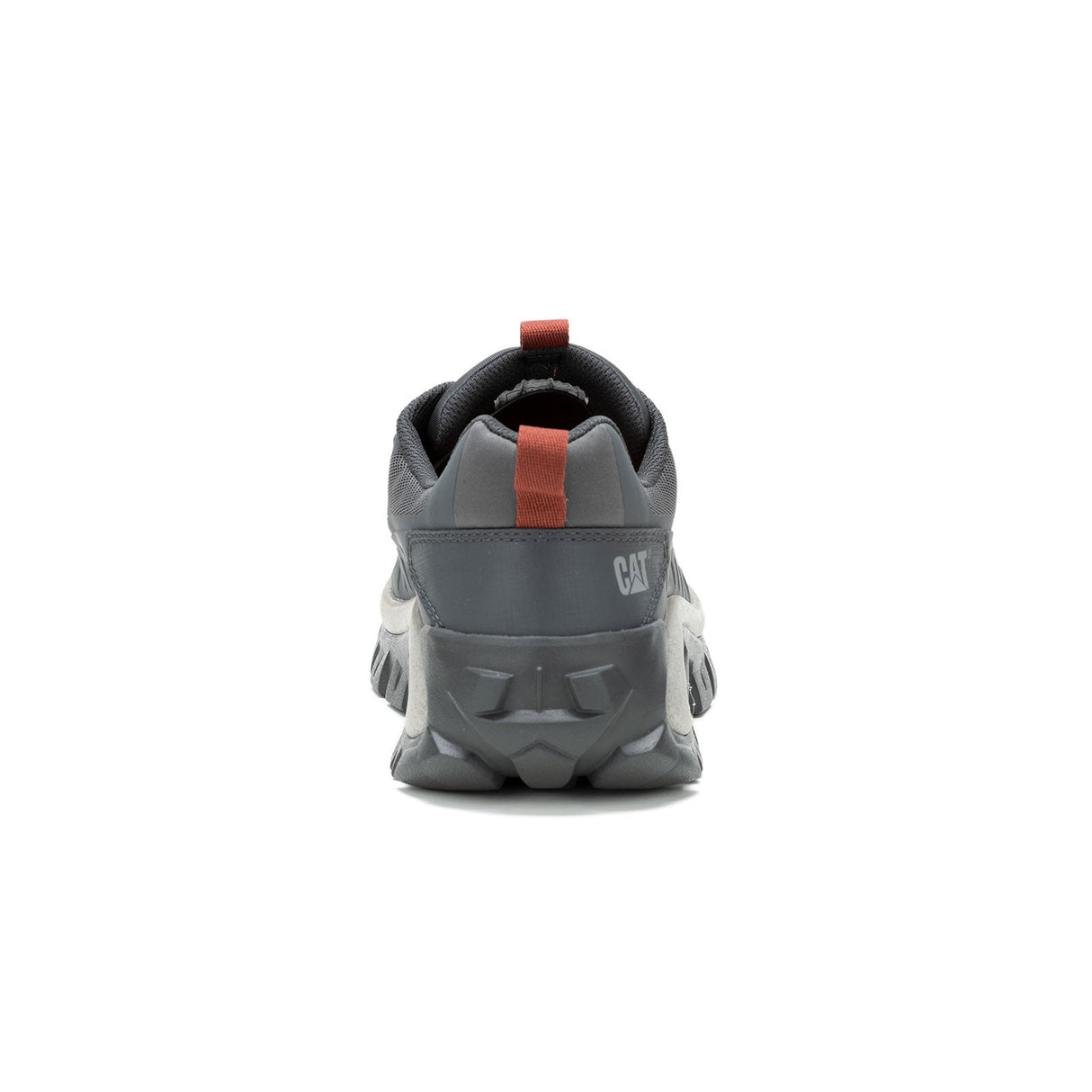 Caterpillar Intruder Lightning Mesh Soft-Toe Shoe Gray/Blue P111433 Heel Image