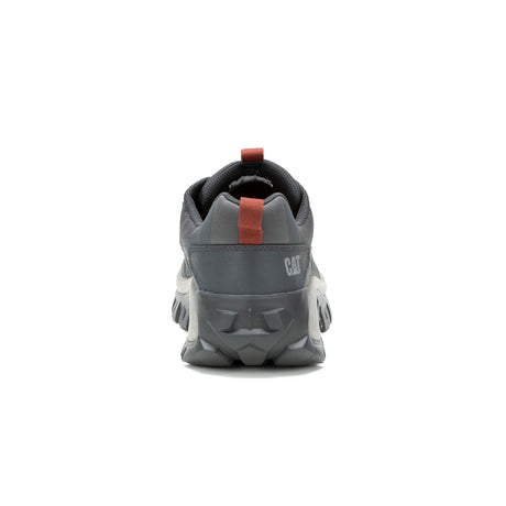 Caterpillar Intruder Lightning Mesh Soft-Toe Shoe Gray/Blue P111433 Heel Image