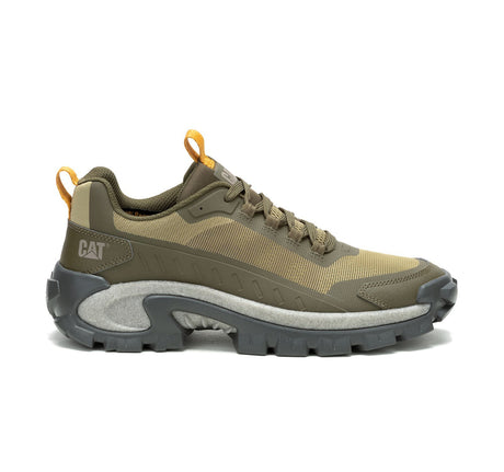 Caterpillar Intruder Lightning Mesh Soft-Toe Shoe Olive Green P111432 Profile
