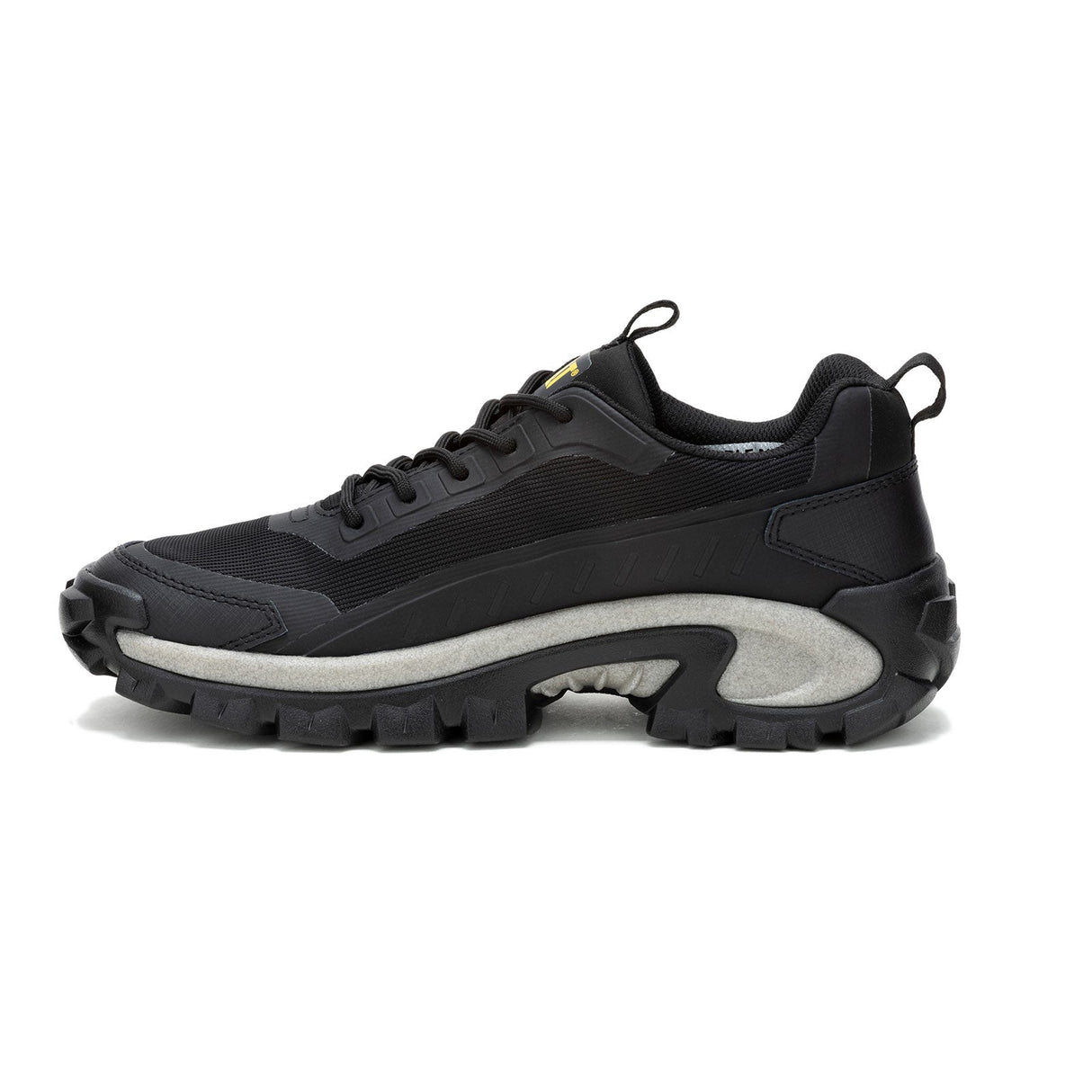 Caterpillar Intruder Lightning Mesh Soft-Toe Waterproof Shoe Black P111445 Heel Image