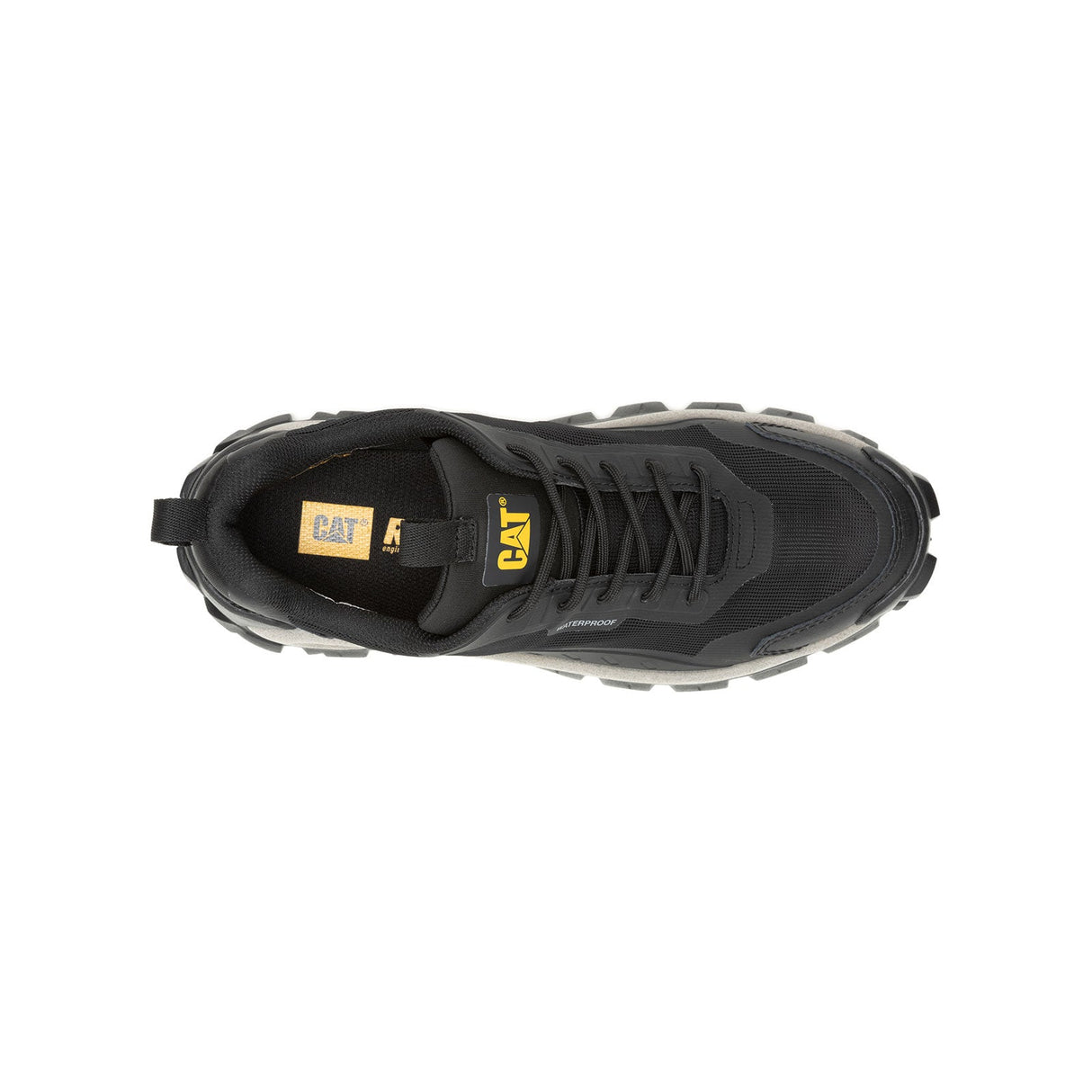 Caterpillar Intruder Lightning Mesh Soft-Toe Waterproof Shoe Black P111445 Sole Image