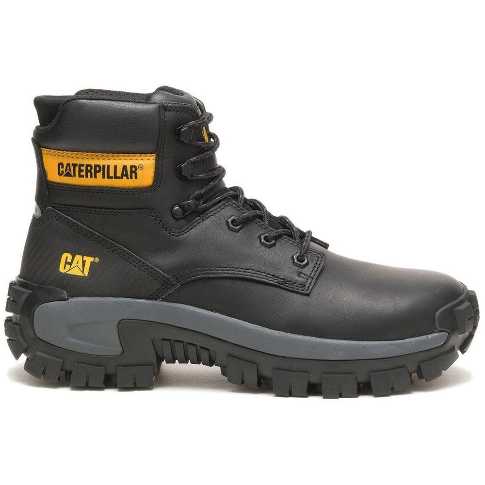 Caterpillar Men's Invader Hi Steel Toe Boot Black – Steel Toes