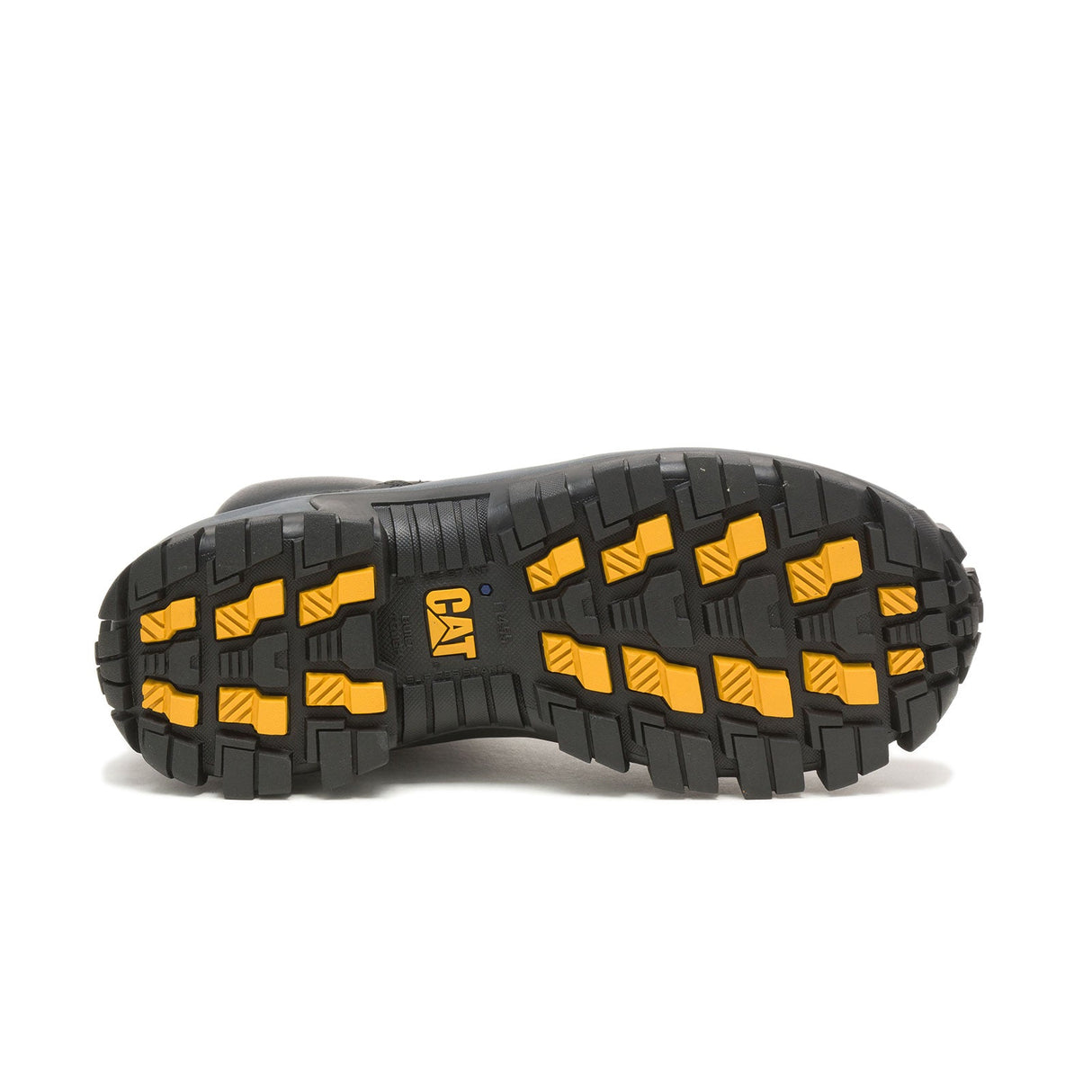 Caterpillar Invader Hi Steel-Toe Work Boot Black P91287 Sole Image