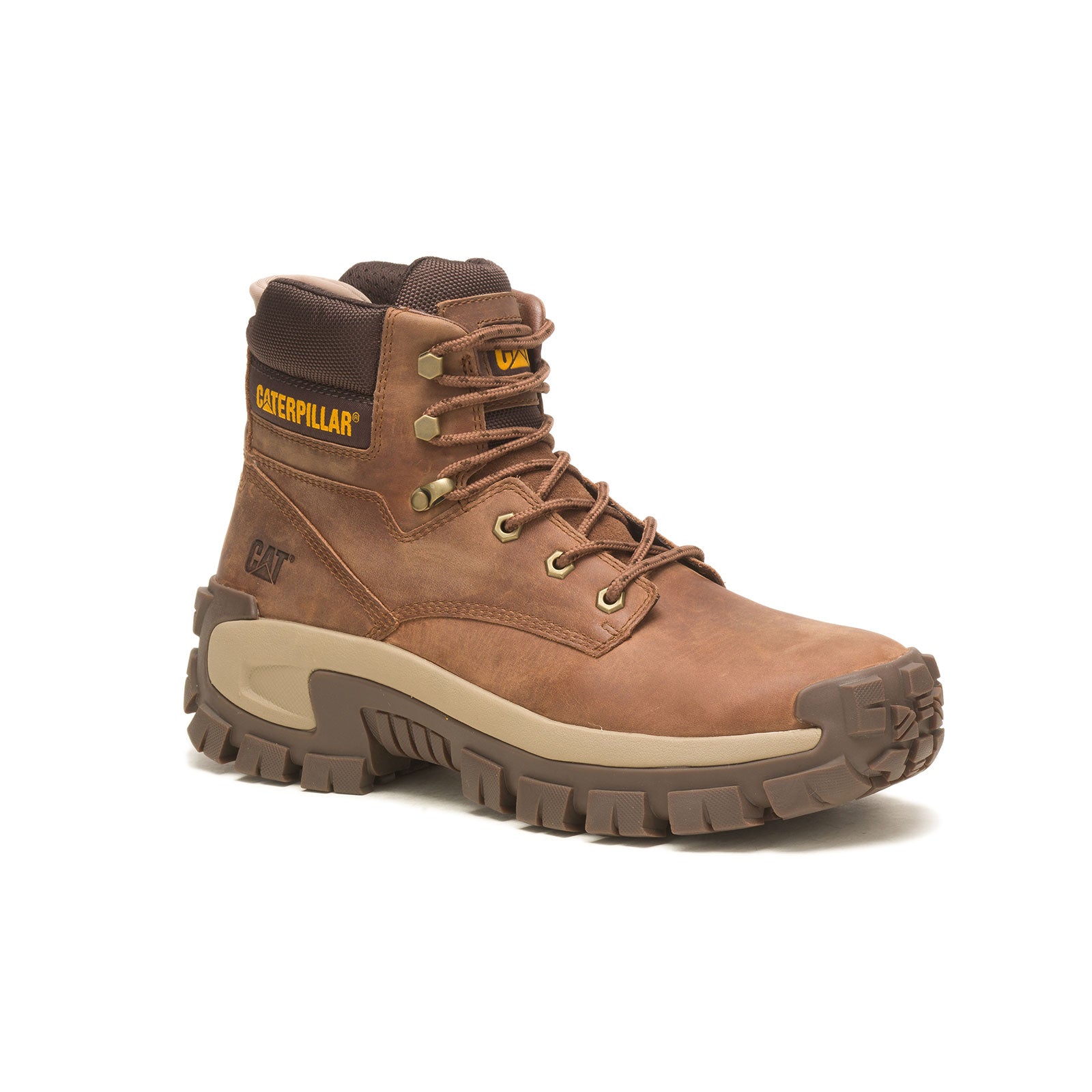Caterpillar Men's Invader Hi Steel Toe Boot - Brown – Steel Toes