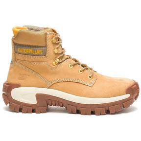 Caterpillar Invader Hi Steel-Toe Work Boot Honey Profile View
