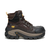 Caterpillar Invader Max Waterproof Composite-Toe Boots Coffee Bean P91729 Profile