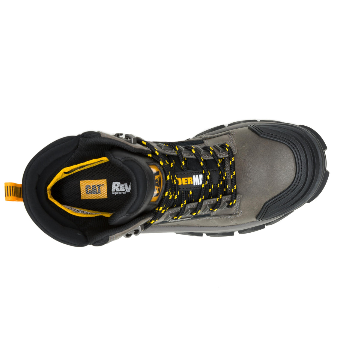 Caterpillar Invader Max Waterproof Composite-Toe Boots Gargoyle P91730 Sole Image