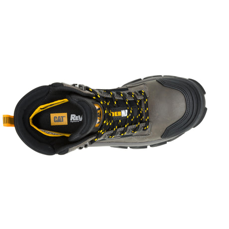 Caterpillar Invader Max Waterproof Composite-Toe Boots Gargoyle P91730 Sole Image