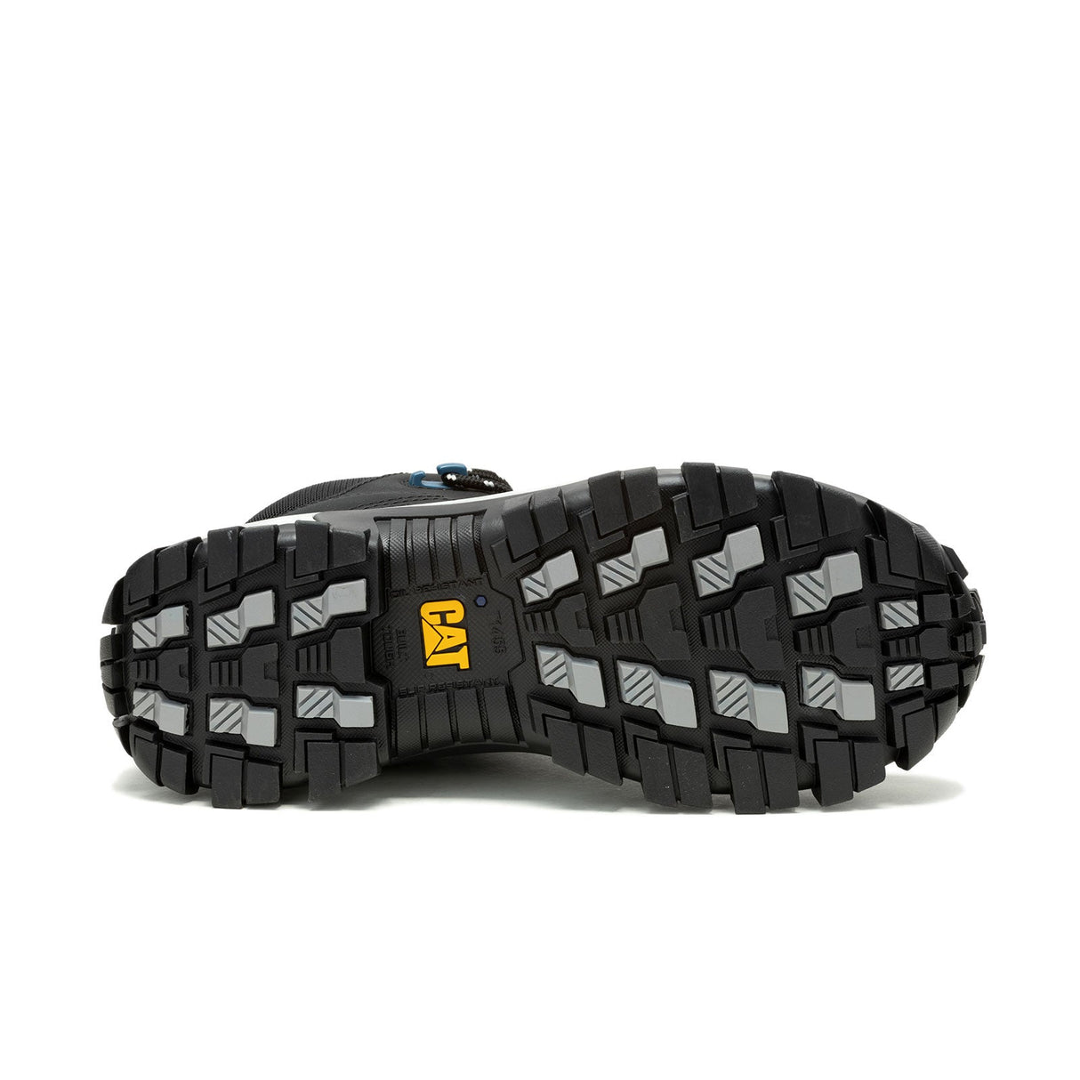 Caterpillar Invader Mid Vent Composite-Toe Work Boot Black P91664 Sole Image