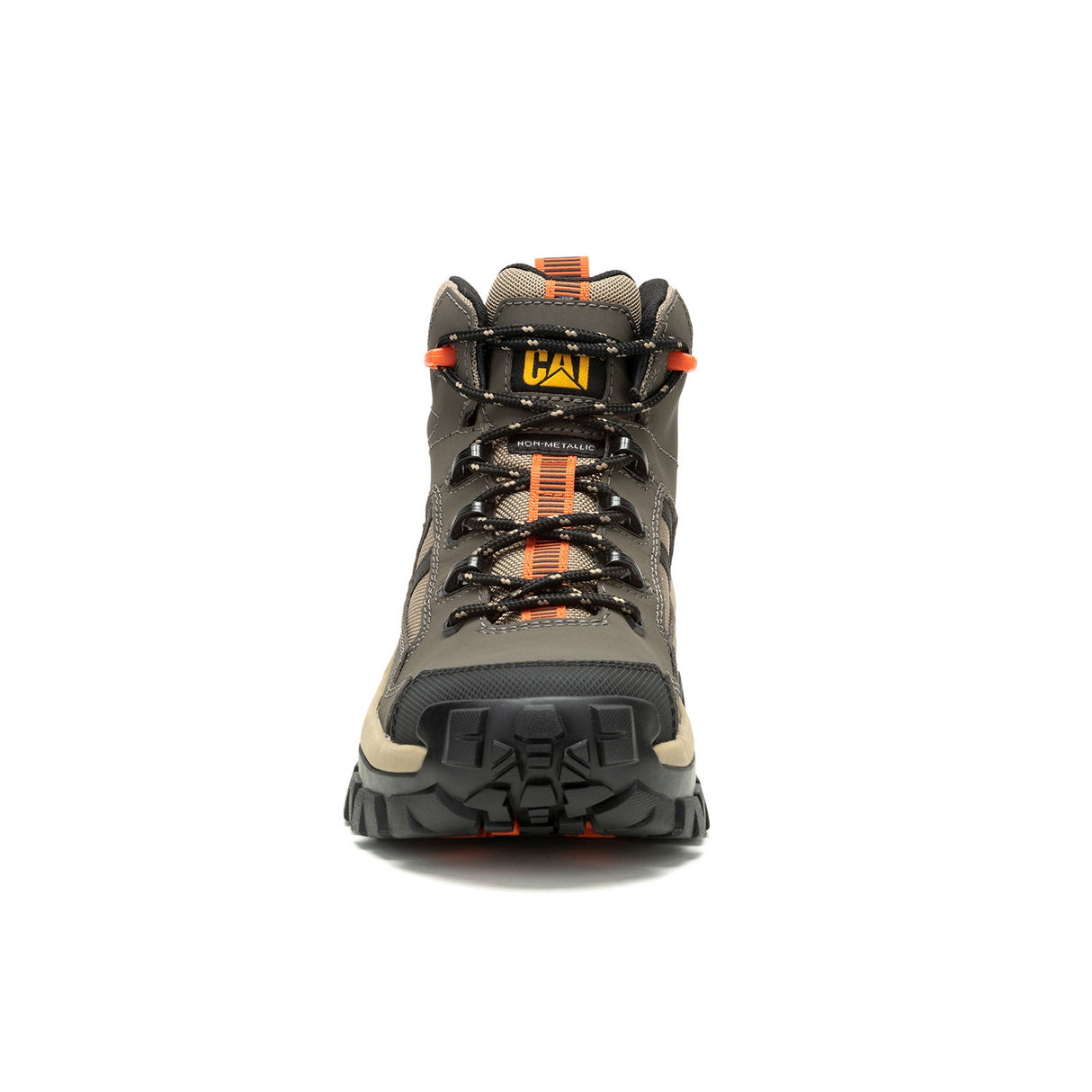 Caterpillar Invader Mid Vent Composite-Toe Work Boot Tan/Green P91666 Image View